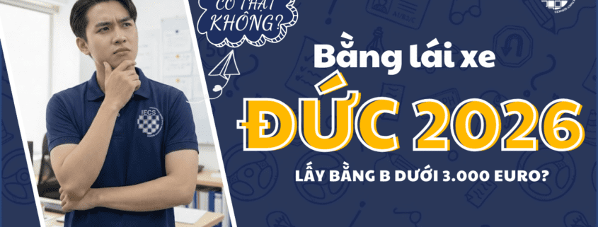 Cải Cách Bằng Lái Xe Đức 2026